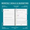 Eaton Broshar Workbook Monthly Goals & Budgeting Pages.