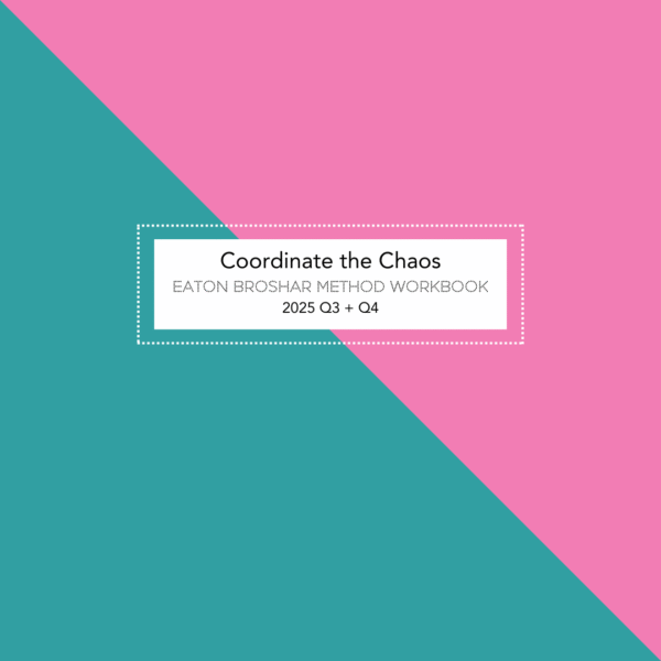 Mid-Year Workbook Bundle - Teal+Pink