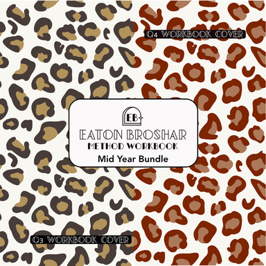 Mid-Year Workbook Bundle - Leopard+Leopard
