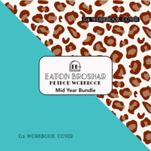 Mid-Year Workbook Bundle - Teal+Leopard