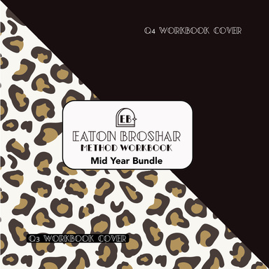 Mid-Year Workbook Bundle - Leopard+Black