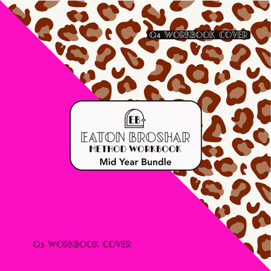 Mid-Year Workbook Bundle - Pink+Leopard