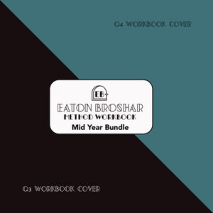 Mid-Year Workbook Bundle - Black+Teal