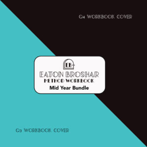 Mid-Year Workbook Bundle - Teal+Black